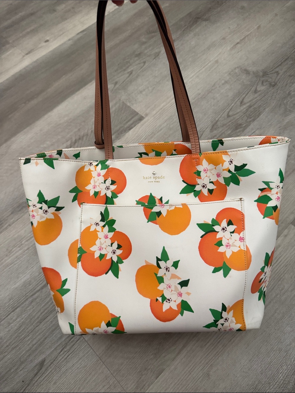 Kate Spade Harding Street Orange Tote - Picture 4 of 16